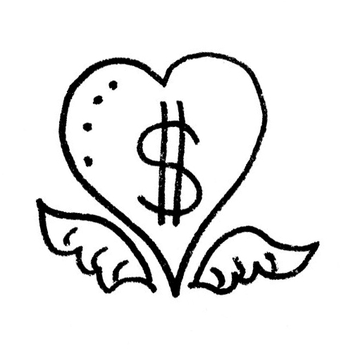 Heart Dollar Sign