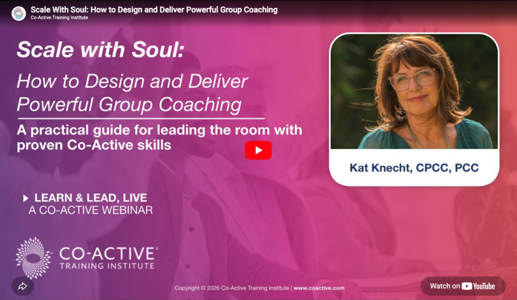 Scale with Soul: How to Design and Deliver Powerful Group Coaching