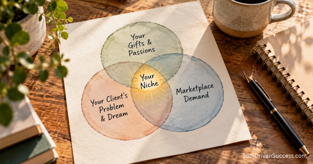 How to Find Your Coaching Niche: The Sweet Spot Between Soul and Success
